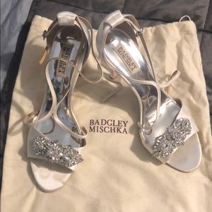 Badgley Mischka Vanessa Embellished Sandals